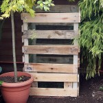 Finished DIY pallet compost bin (free)
